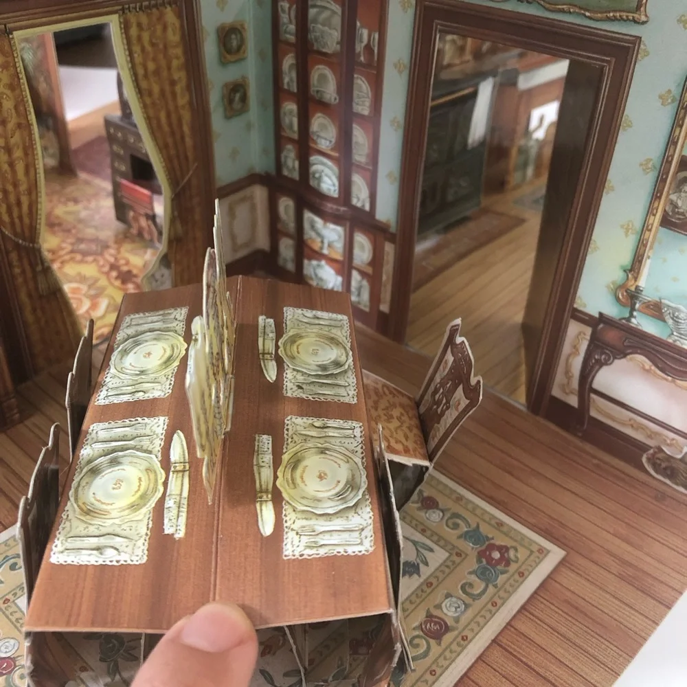 A Three Dimensional Victorian Doll House 3D Pop-Up Playset book